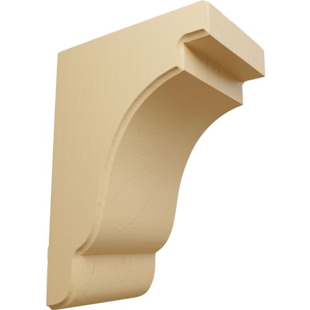 Ekena Millwork 5 1/4"W x 7 1/4"D x 9 1/2"H Bedford Bracket, Alder BKTW05X07X10BEAL